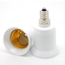 Is your ceiling fan light socket overused and not operating? E12 To E27 Candelabra Ceiling Fan Light Socket Enlarger Extender Adapter Diy Gbm 822429661781 Ebay