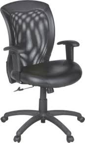 global airflow mesh back leather manager chair black 9339bk staples swivel rocker recliner chair black leather seating chair