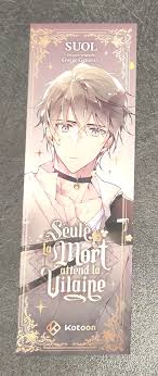 Bulle en Stock - MARQUE-PAGE - SEULE LA MORT ATTEND LA VILAINE - ECKLES  (OFFERT SOUS CONDITION)