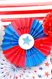 4th of july fabric flowers. 33 Diy 4th Of July Decorations Easy Patriotic Party Decor Ideas