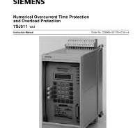 Siemens 7SJ511 | PDF | Electrical Connector | Relay