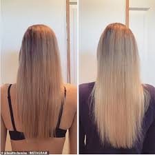 It controls hair fall and promotes new hair. Woman Shows Off 12 Weeks Worth Of Hair Growth After Taking An Energy Vitamin Daily Mail Online