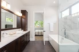 Adding wainscoting to your bathroom creates a more classic look and lends a bit of visual interest. How Much Does A Bathroom Renovation Increase Home Value Moving Com