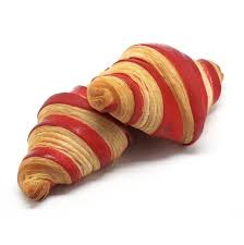 Viennoiseries Bicolores Escale Gourmande Pates Nature Pates Colorees Pate A Croissant