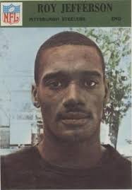 1966 Philadelphia Roy Jefferson Rookie #150 football card Pittsburgh  Steelers