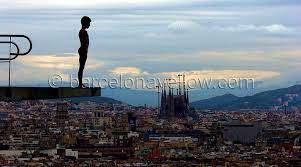 Recognize the view from the '92 olympics? Barcelona 2021 Olympic Diving Swimming Pool Montjuic