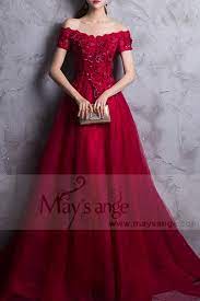 Rêvez d'avoir un mariage tout à fait different ? Robe De Ceremonie Rouge Chic En Dentelle Pour Mariage Soiree Ref L835 Robes De Soiree