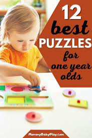Finally, some actually useful advice! Best Puzzles For 1 Year Olds And Why They Are Important Mommy Baby Play Toys For 1 Year Old 1 Year Olds Reading Toys