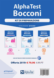 Alpha Test Bocconi Kit Di Preparazione Manuale Di Preparazione Esercizi Commentati 1600 Quiz Nuova 9788848321020 Amazon Com Books