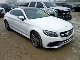 Salvage 2018 Mercedes Benz C 63 Amg S Coupe For Sale Flood Title Volkswagen Benz C Mercedes Benz Models