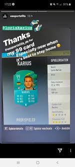 Loris karius rating is 75. Karius S 99 Card Fifa