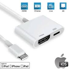 Digital Lighting To Hdmi Adapter Av Audio Connector 4k 1080p For Iphone Ipad Us Ebay