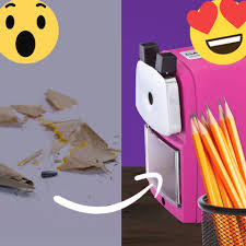 No More Broken Lead No More Crooked Sharpening Jobs With An Awesome Retro Look And A Bunch Of Pretty Colors Homeschool Life Colored Pencils Pretty Colours