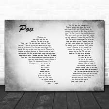 Ariana grande ends her album positions with pov, a song that lyrically touches on how finding. Ariana Grande Pov Man Lady Couple Grey Song Lyric Art Print Song Lyric Designs