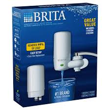 Free delivery and returns on ebay plus items for plus members. Brita Tap Water Filter System Water Faucet Filtration System With Filter Change Reminder Reduces Lead Bpa Free Fits Standard Faucets Only Complete White Water Filtration Systems Meijer Grocery Pharmacy Home