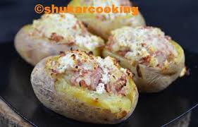 Recettes Legeres Shukar Cooking Pommes De Terre Farcies Pomme De Terre Pommes De Terre Farcis Au Four