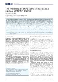 The lord seems to delight in speaking through symbols, parables, metaphors & stories. Pdf The Interpretation Of Independent Agents And Spiritual Content In Dreams