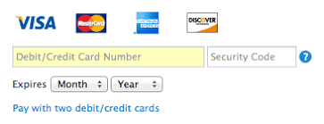 The left structure is little bigger. The Ultimate Ux Design Of The Credit Card Payment Form Designmodo