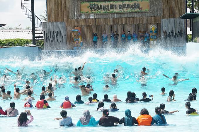 Info Tempat Wisata Hawaii Waterpark di Malang - Travel Malang