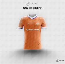 Swansea city revealed the new 18/19 away kit by joma. Swans X Nike 2020 21 Away Kit Concept Swanseacity