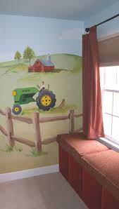 Horse Mural Professional Mural Artists Farm Mural Kids Room Murals Horse Mural