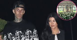 Travis barker gives girlfriend kourtney kardashian floral birthday gift. 9hd9a698nicrrm