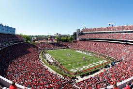 sanford stadium makes gate changes for georgia notre dame game