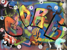 Drawings or writing on a wall, etc. Street Art Lucie Maycock