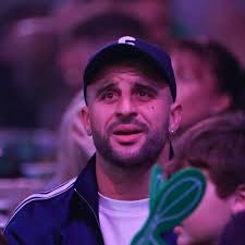Kyle Walker at Alexandra Palace watching the World Darts Championship  tonight! 📸🎯 ©️ Rex/PA