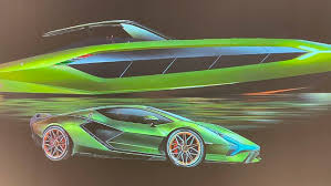 The luxury performance yacht is an exclusive piece of kit, something that we've never seen before from the italian supercar brand. K0qu0gcyeogjlm