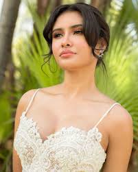 It's heavy, to be honest, that's why i really need to practice it. Rabiya Mateo Introduces The New Romantic Little White Dress