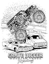 Monster Truck Coloring Pages Letscoloringpages Com Grave Digger Coloring Pages Monster Truck Coloring Pages Tractor Coloring Pages Monster Trucks