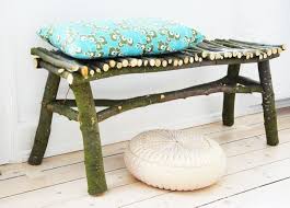 Diy How To Make A Twig Bench 1001 Gardens Twig Furniture Willow Furniture Rustic Furniture