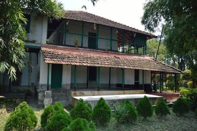 Author Sarat Chandra Chattopadhyay's house at Samtaber, AI generated