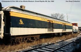 Image result for Federal Yellow 1956 Chesapeake and Ohio Railroad
