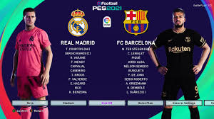 Un simple regard et vous êtes déjà sous le charme. Pes 2021 Real Madrid Vs Barcelona El Clasico Without L Messi Hazard Vs Suarez Gameplay Pc Youtube