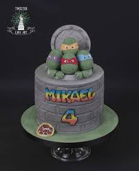 Teenage Ninja Turtles Kakku Ninja Turtle Birthday Cake Ninja Turtle Cake Cake