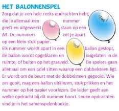Een Spel Met Ballonnen Voor Tieners Met Grappige Opdrachten Die Uitgevoerd Moeten Worden Verjaardagsfeestje Spelletjes Tiener Spelletjes Spellen Voor Tieners