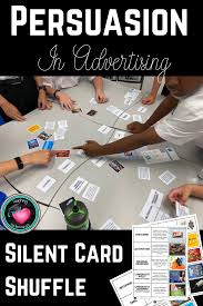 Persuasion In Advertising Silent Card Shuffle Cooperatively Learning Game In 2020 High School Mathematics Education And Literacy Teaching Secondary