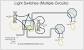 How To Wire 3 Lights To One Switch Diagram