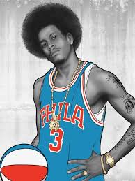 Pin By Barry Bloomfield On I Hiphop Basketball Art Allen Iverson Nba Basketball Art