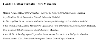 Penulisan daftar pustaka harus disusun secara sistematis serta diurutkan secara sistematis berdasarkan abjad/alfabetis menurut nama pengarang. 9 Contoh Penulisan Daftar Pustaka Yang Baik Dan Benar