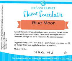 Blue Moon Fountain Flavor