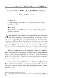 Prior to 1939, the supreme court had taken cognizance of a. Life Under Article 5 Of Federal Constitution Of Malaysia Constitution Justice