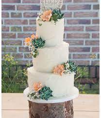 This cake was created for the wedding of megan and matt. Top Succulent Wedding Cakes Cakecentral Com