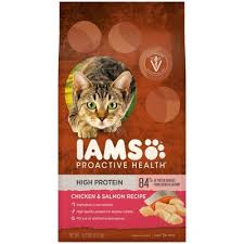 Iams Proactive Health High Protein Chicken Salmon Recipe Adult Premium Dry Cat Food 6lbs Target