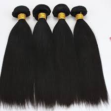 Peruvian Straight Hair Bundles Natural Color Human Hair Extensions Remy Hair Weave Bundles