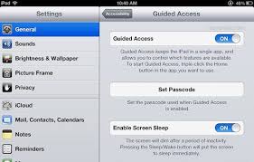 Enable Kid Mode On Ipad Iphone Or Ipod Touch With Guided Access In Ios I Wonder If This Will Make Loosing Google Maps Ipad Hacks Iphone Hacks Iphone Info