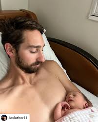 And just like that — I'm a dad :) . Welcome to the party, Jaymes Mae  Kadlecek . @lexluther11 demonstrated the strength of 100 people the entire  way through with a 24