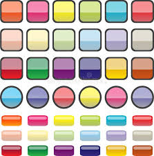 Buttons Illustrations Glass Plastic Style Buttons In Different Colours And Shap Affiliate Glass Plastic Illustration Photo Buttons Merchandise Design